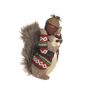 Squirrel Holding Acorn Brown 24Cm