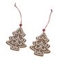 Set of 2 Felt Tree Hanger