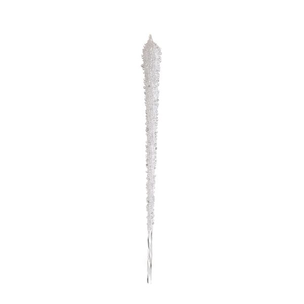 Glass Icicle 32Cm