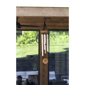 61cm (24inch) Nordic Habitat Wind Chime, Matte White finish
