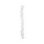 Snowflake Glitter Garland White 180cm