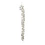 Snowflake Glitter Garland Gold 180cm