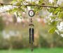  81cm (32inch) Glass Hummingbird Wind Chime, Black finis