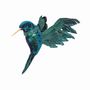 Blue velvet Humming Bird  11cm