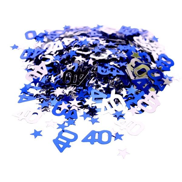 40+ mini stars Confetti (14 grams) - Blue