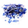 40+ mini stars Confetti (14 grams) - Blue