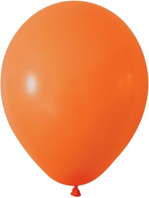 Orange Latex Balloon - 12 inch - Pk 100