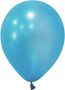 Light Blue Metallic Latex Balloon - 12 inch - Pk 100