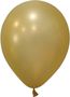 Gold Metallic Latex Balloon - 12 inch - Pk 100