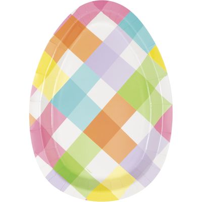  Eggcellent Easter Egg Shaped Plates