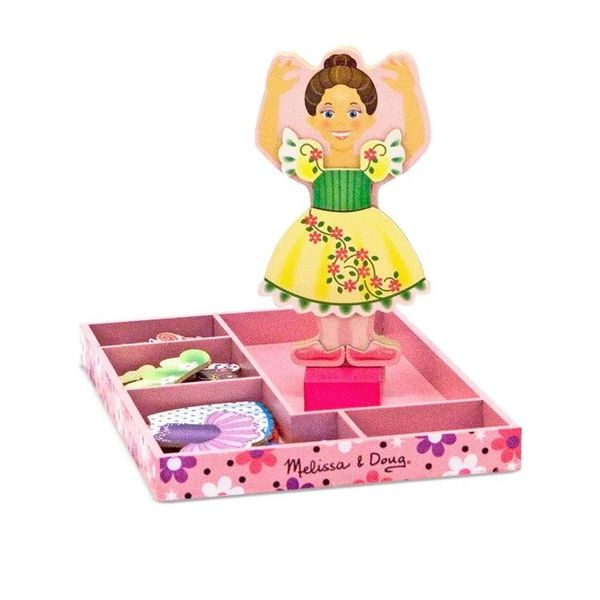 Melissa and doug wooden dress hot sale up dolls