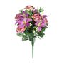 Pembroke Open Rose Lily Mixed Bunch - Purple