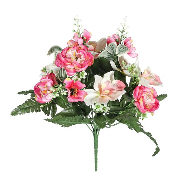 Pembroke Orchid Peony Mixed Posy  - Pink