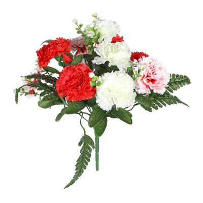 Pembroke Carnation Mixed Bunch - Red