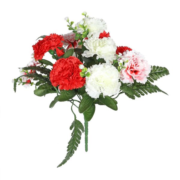 Pembroke Carnation Mixed Bunch - Red