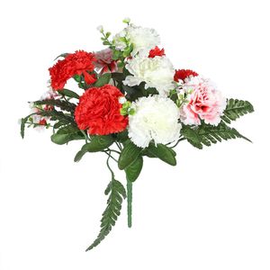 Pembroke Carnation Mixed Bunch - Red