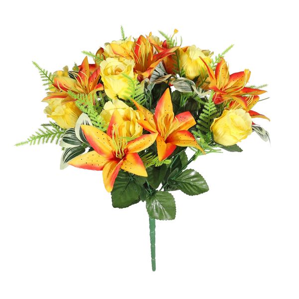 Pembroke Lovely Lily Mixed Bunch - Orange