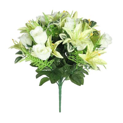 Pembroke Lovely Lily Mixed Bunch - Cream