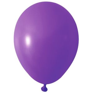 Violet Round Shape Latex Balloon - 5 inch - Pk 100