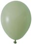 Sage Green Round Shape Latex Balloon - 5 inch - Pk 100