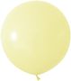 Vanilla Jumbo Latex Balloon - 24 inch - Pk 3