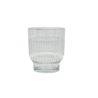 Ceres ribbed Votive  - H8.5 x Dia7cm