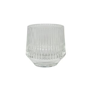 Rigel Ribbed Votive H8cm x Dia 8cm