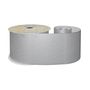 Silver metallic ribbon w/e 63mm x 10yd