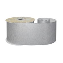 Silver metallic ribbon w/e 63mm x 10yd