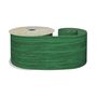 Green metallic crinkle ribbon metallic w/e 63mm x 10yd