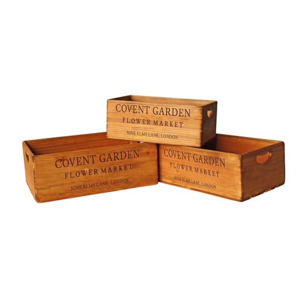 Covent Garden Crates  Set of 3