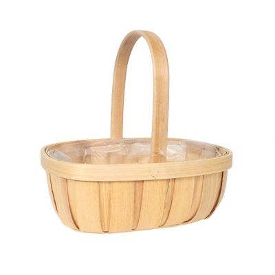 Natural  Softwood Trug W/Handle (20)