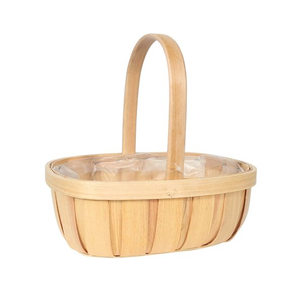 Natural  Softwood Trug W/Handle (20)