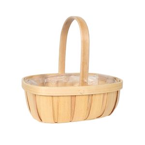 Natural  Softwood Trug W/Handle (20)