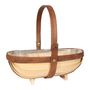 Large Prestwick Two Tone Trug W/Handle (30)