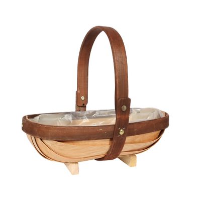 Small Prestwick Two Tone Trug W/Handle (30)