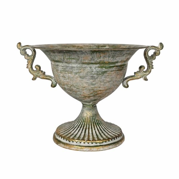 Brocante Fluted Scroll Bowl Silver (33cm)