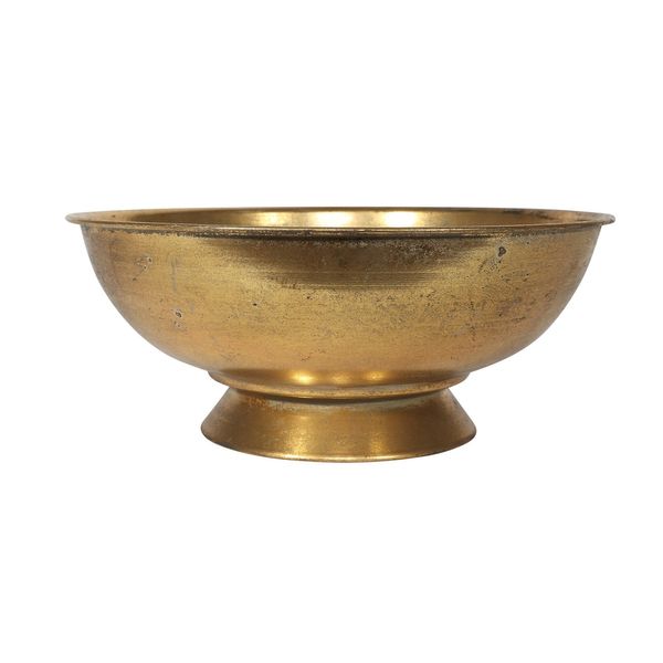 Brocante Flower Bowl Gold (32cm) Easy Florist Supplies