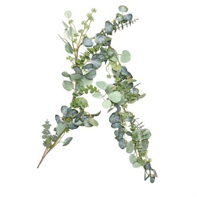 Eucalyptus and white berry Garland 150cm