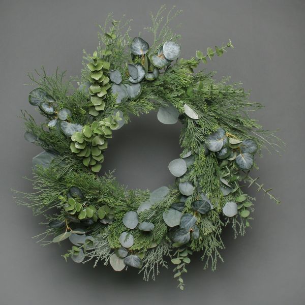 Eucalyptus and pine Wreath 65cm