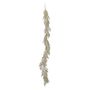 Glitter Asparagus Fern leaf garland Gold 180cm