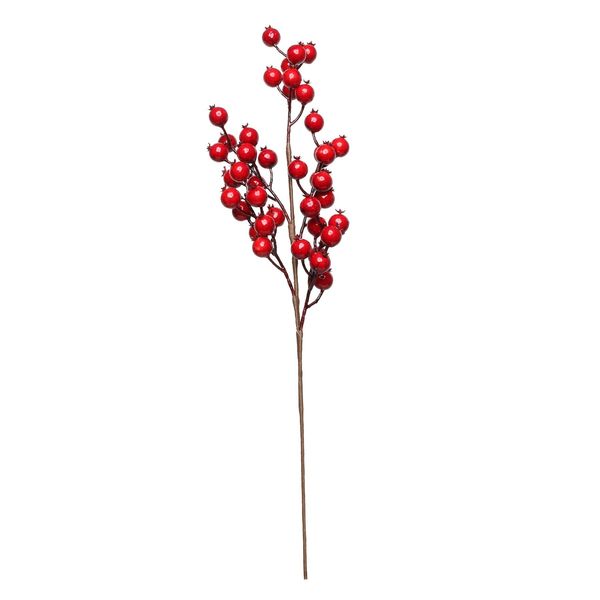 Red Large Berry stem 67cm