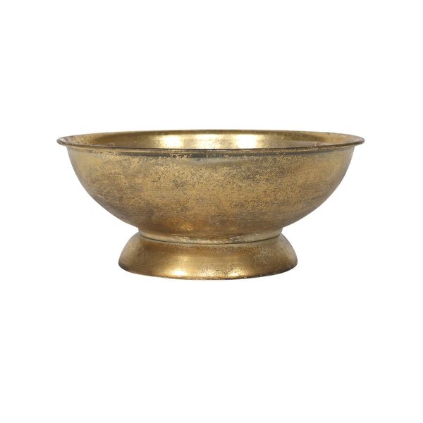 Brocante Flower Bowl Gold (26cm)
