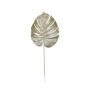 Glitter Monstera leaf Med Gold