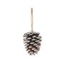 Natural snowy cone hanger 11cm 