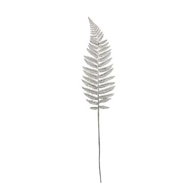 Metallic Fern Leaf stem Champagne