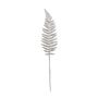 Metallic Fern Leaf stem Champagne