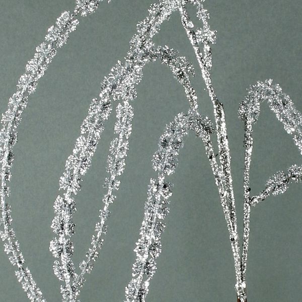 Glitter Amaranthus Spray (Silver) (24/288)