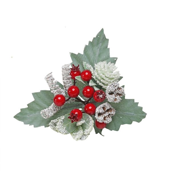 red berry snowy pick 