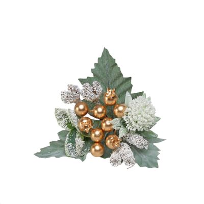 Gold berry snowy pick 